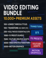 Video Editing Bundle 10000+ Assets
